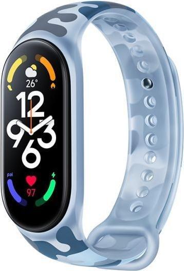 Actual product image MU Style Camouflage Series Silicone Replacement Wristband (Silicone)