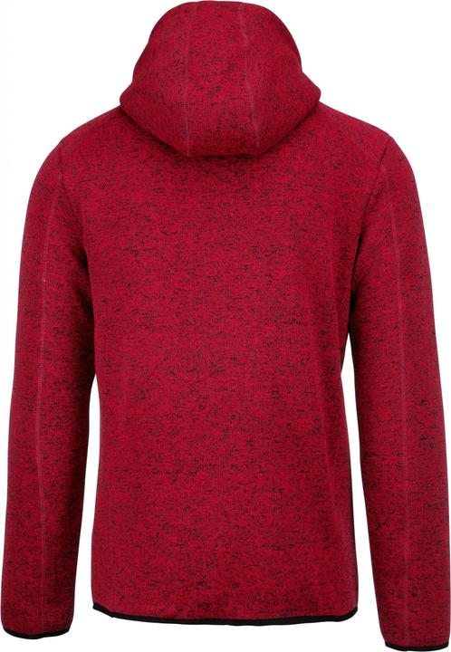 Produktbild Proact Sweatshirt Zipper mit melierter Kapuze (4XL)