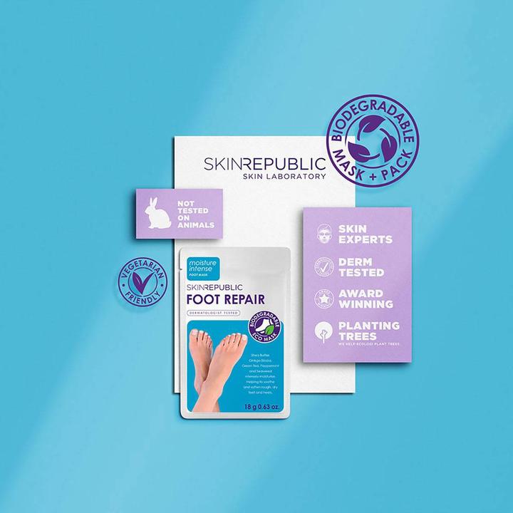Image du produit Skin Republic la réparation des pieds (Crème et gel pour les pieds, 18 ml)