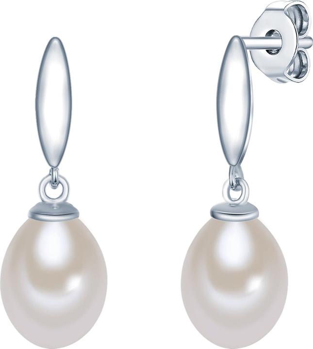 Valero Pearls Damen Sterling Silber Süsswasser-Zuchtperle silber - 2922 (925er Silber, Perle)