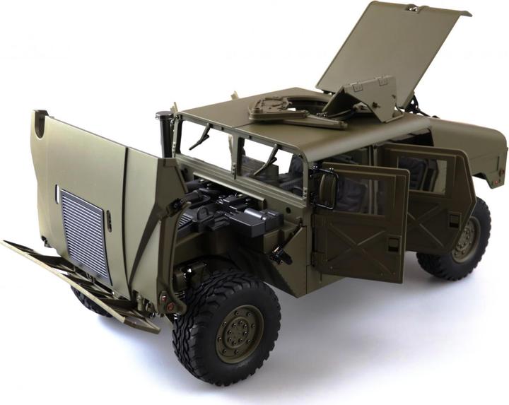 Immagine prodotto Amewi 4x4 camion militare degli Stati Uniti 1:10 verde dell'esercito (RTR pronto all'uso)
