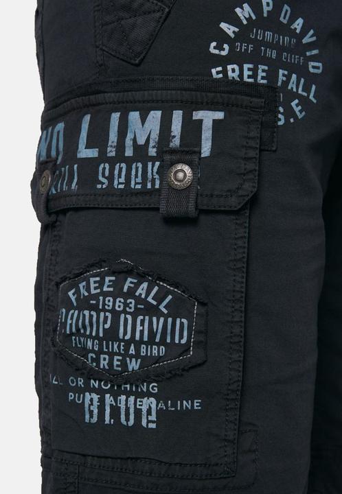 Immagine prodotto Camp David Cargoshorts Pantaloncini da salto di base con molte tasche (XL)