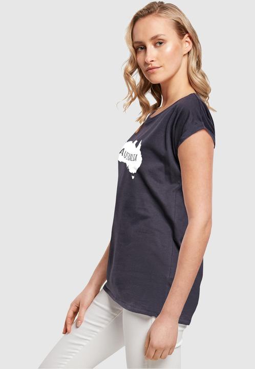 Actual product image Merchcode Ladies Australia X Extended Shoulder Tee - 116405 (M)