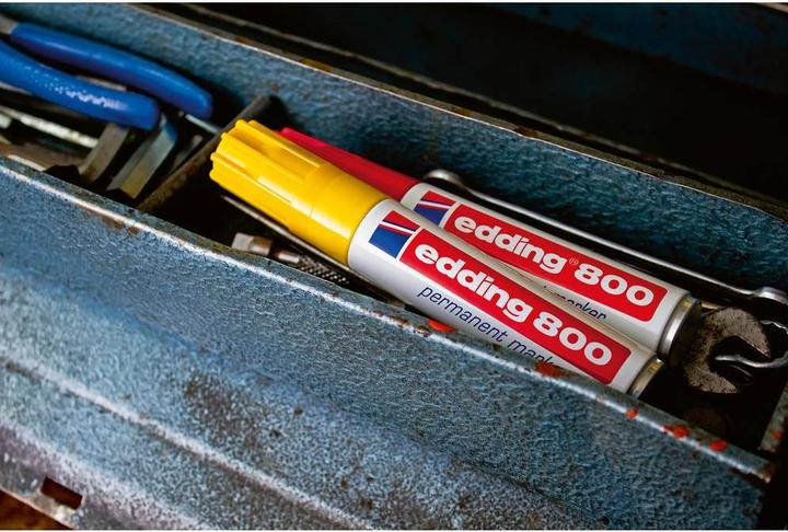 Produktbild Edding 800 permanent marker blau (Blau, 12 mm, 1 x)