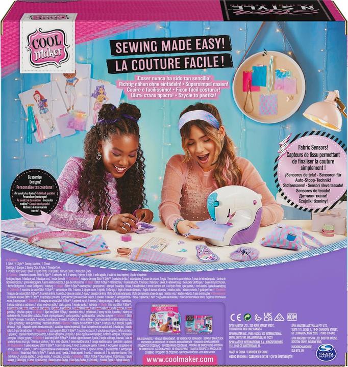 Immagine prodotto Spin Master Macchina per cucire Stitch n Style Fashion Studio