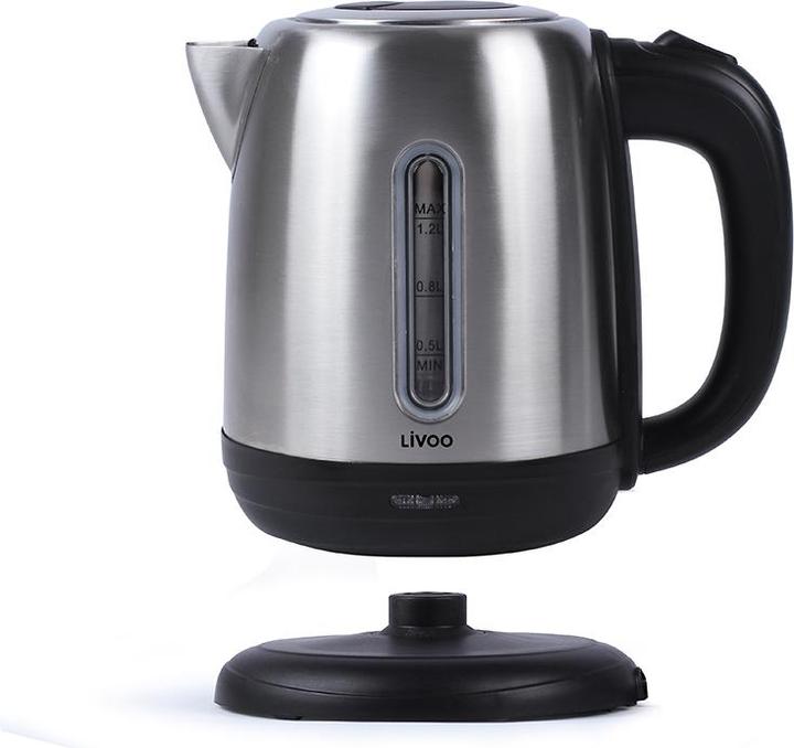 Livoo Bouilloire sans fil électrique (1.20 l, Prise UE)