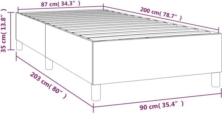 Actual product image VidaXL Orest (90 x 200 cm, 90 x 200 cm)