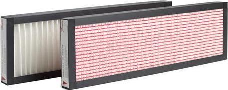 Produktbild Danfoss Paneelfilter, Satz in Filterklasse F7/G4 (F7 Pollenfilter für Einlass), BxHxT 210x643x48 mm, für Dan