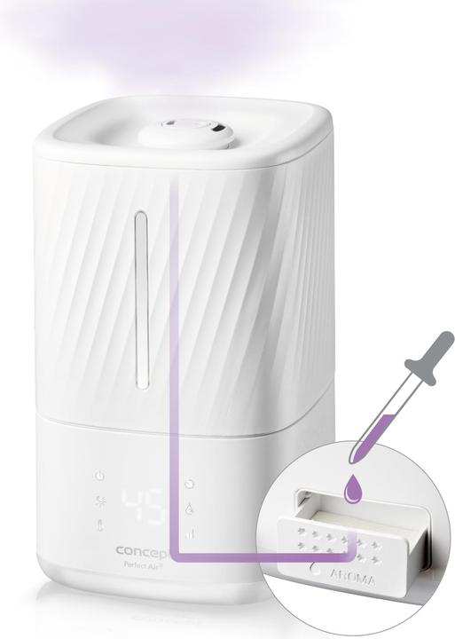 Actual product image Concept ZV2010 Humidifier Ultrasound (56 m²)