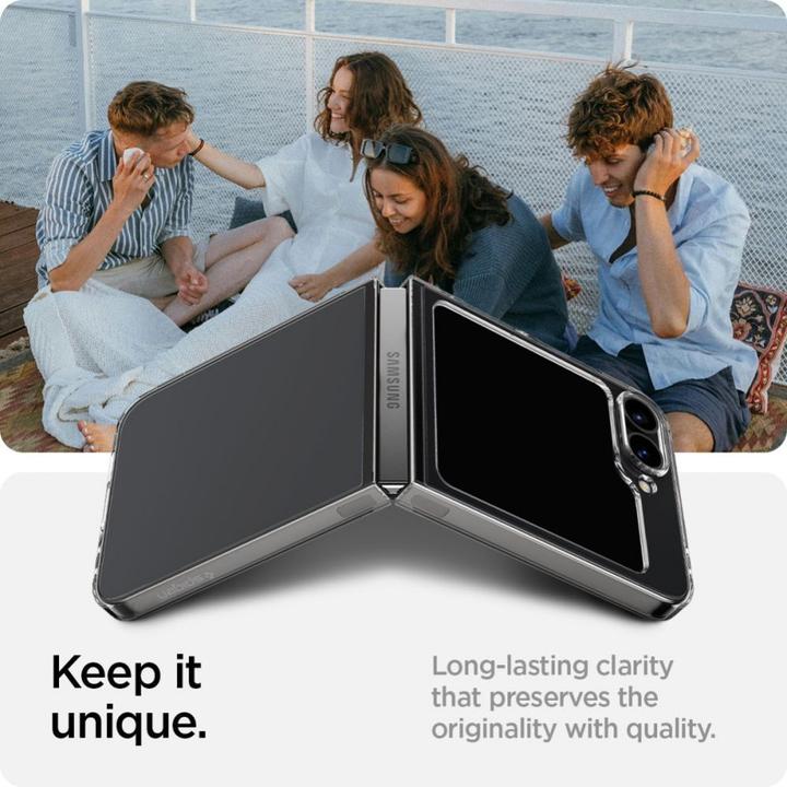 Produktbild Spigen Airskin PC Back Cover Durchsichtig Samsung Galaxy Z Flip 6 (Samsung Galaxy Z Flip6)