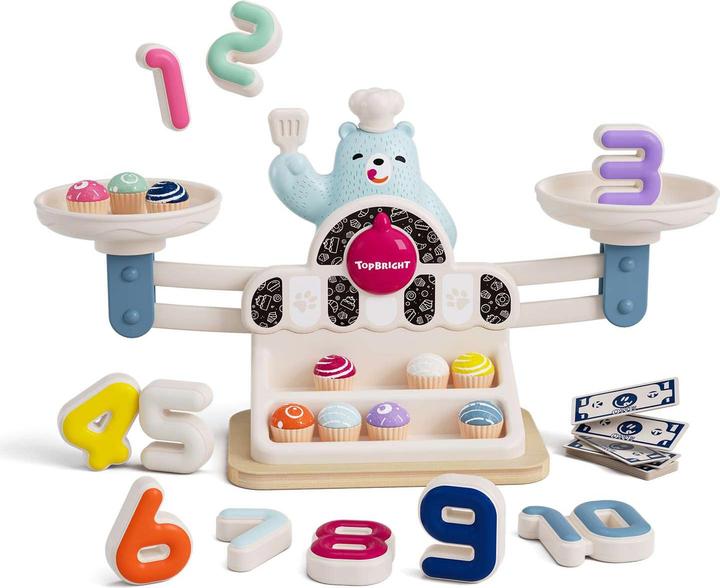 Immagine prodotto Topbright Toys Scala dell'orso gommoso / Scala dell'orso gommoso PREMIO TOY 2023 (Tedesco, Inglese, Francese, Italiano, Spagnolo, Olandese, Slovacco, Ceco, Russo, Rumeno, Serbo, Svedese, Sloveno, Norvegese, Bosniaco, Croato, Bulgaro, Lituano)