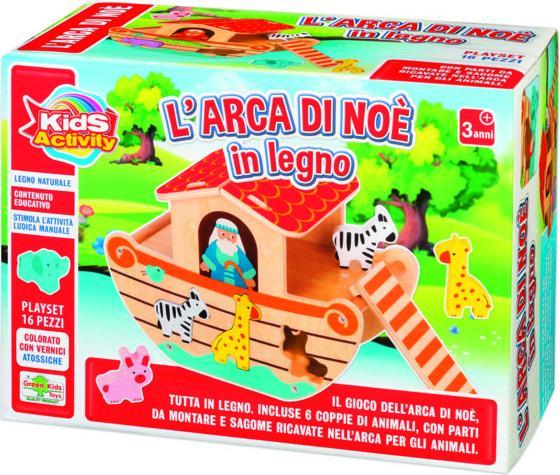 Actual product image Rs Toys Arca di noe in legno con animali