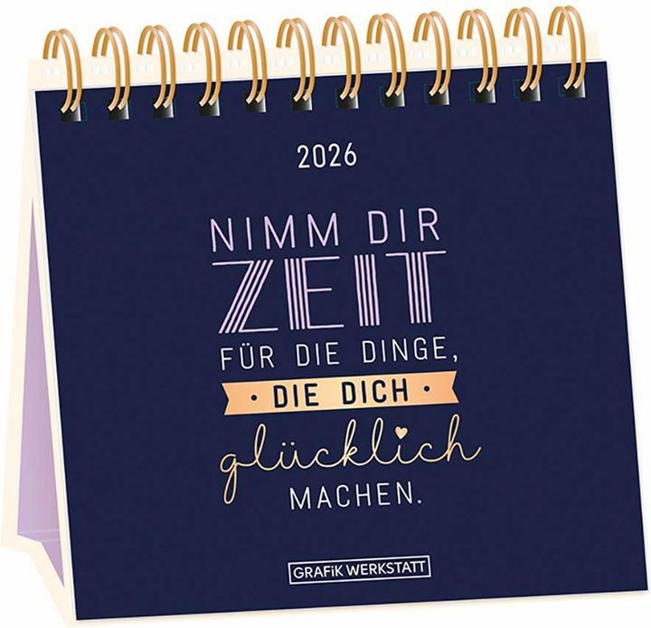 Actual product image Tischkalender 2026 Nimm dir Zeit (German)
