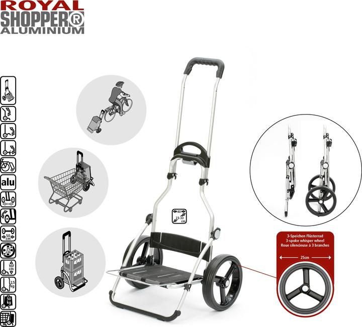 Image du produit Andersen Royal Shopper 360° Chariot à provisions 57 cm