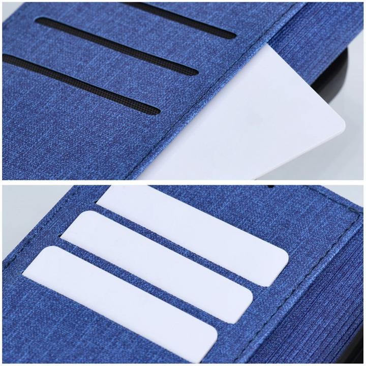 Produktbild Siemens Book case OEM GOMMA Book for Xiaomi Redmi Note 14 5G blue (Xiaomi Redmi Note 14 Pro 5G)