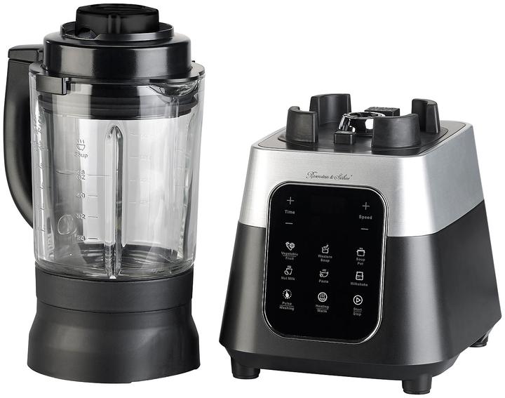 Produktbild Rosenstein & Söhne Profi-Standmixer mit Wärme-Funktion und Touch-Tasten (1500 W)