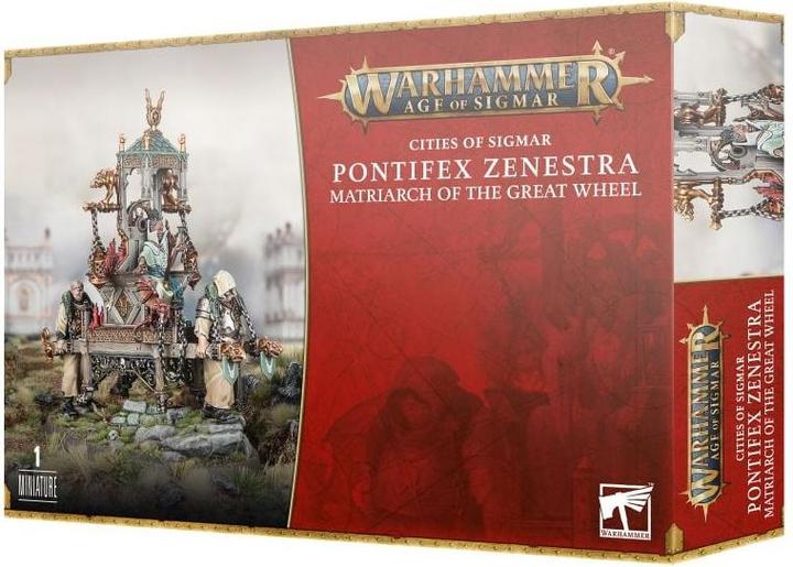 Actual product image Games Workshop Warhammer AoS - Cities of Sigmar Pontife Zenestra, Matriarche de la Grande Roue (Plastic)