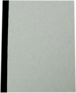Actual product image Kunst&Papier Sketchbook gray cardboard bound (Hardcover)