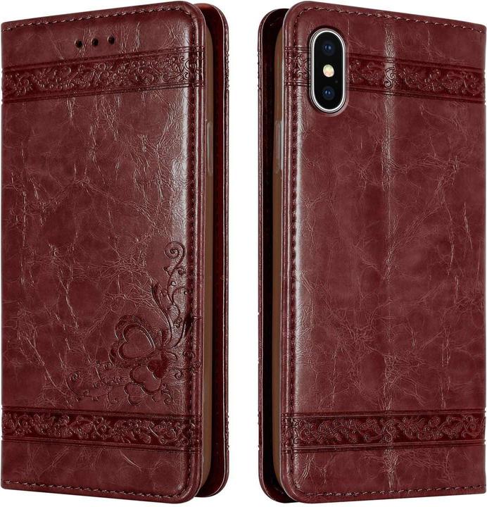 Immagine prodotto Cadorabo Copertina del libro con ornamenti (Apple iPhone XS Max)