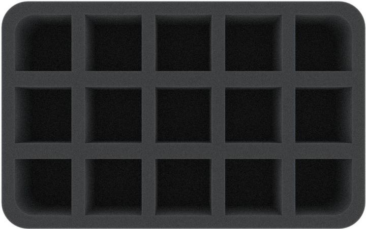 Actual product image Feldherr HS070A010 - Foam inlay for BattleTech - 15 Mechs (Foam material)
