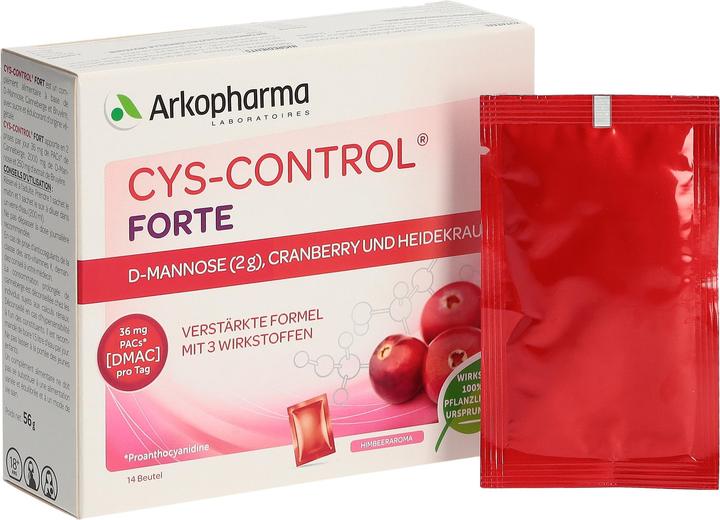 Produktbild Arkopharma Cys-Control Forte D-Mannose Cranberry Heidekraut (14 Stück, Beutel, 99 g)