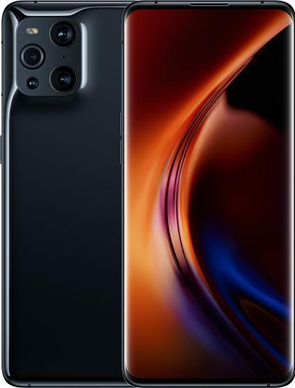 Produktbild OPPO Find X3 Pro (256 GB, Gloss Black, 6.70", SIM + eSIM, 50 Mpx, 5G)