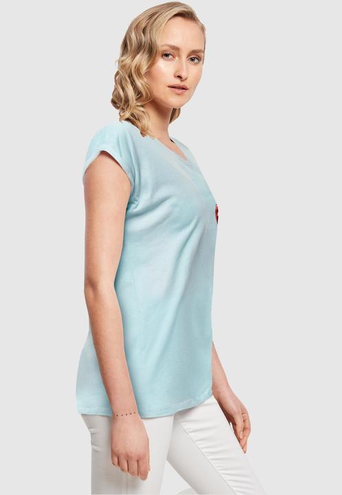 Produktbild Merchcode Ladies Bla Bla Bla Comic Extended Shoulder Tee - 112883 (5XL)