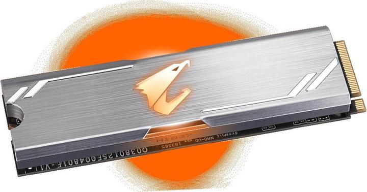 Actual product image Gigabyte GP-ASM2NE2512GTTDR (512 GB, M.2 2280)