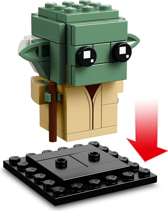 Produktbild LEGO Luke Skywalker und Yoda (41627, LEGO Brickheadz)