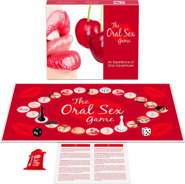Immagine prodotto Kheper Games The Oral Sex Game (Gioco di dadi, Inglese, Tedesco, Olandese, Spagnolo)