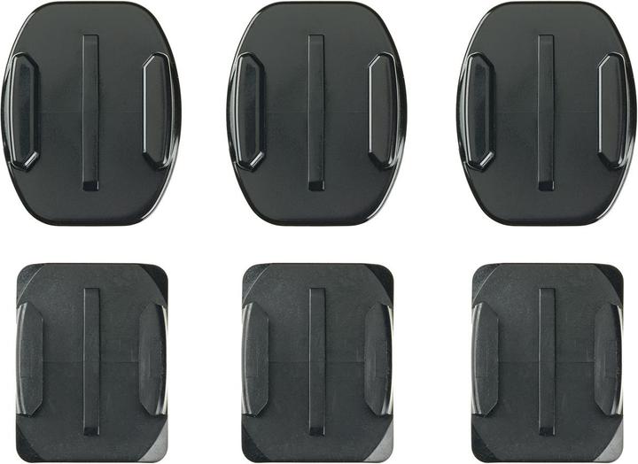 GoPro Supporti misti, 6 pezzi (Universale, Eroe 7, Azione Osmo, Eroe 9)