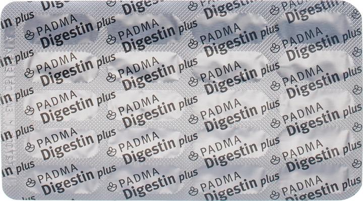 Nährwerte und Zutaten Padma Digestin (60 Stück, Kapseln, 59 g)