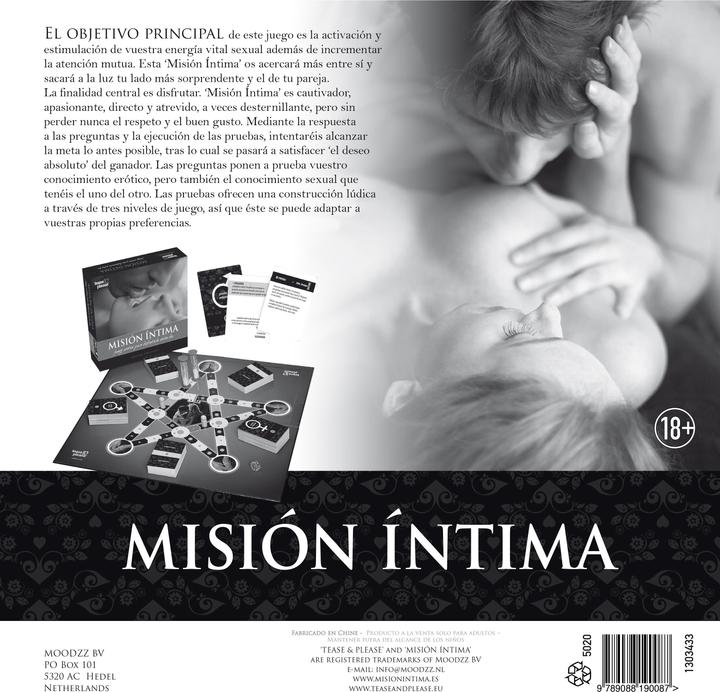 Immagine prodotto tease & please Mision Intima (Mazzo di carte, Spagnolo)