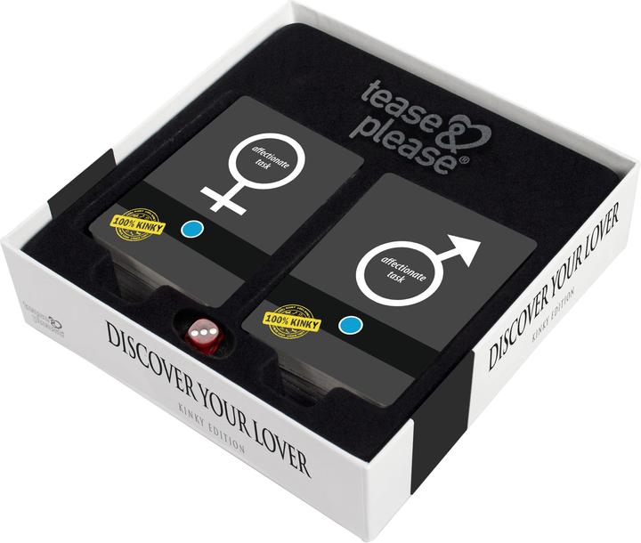 Image du produit tease & please Discover Your Lover 100% Kinky (Jeu de cartes, Anglais)