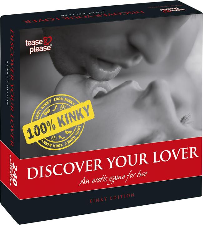 Image du produit tease & please Discover Your Lover 100% Kinky (Jeu de cartes, Anglais)
