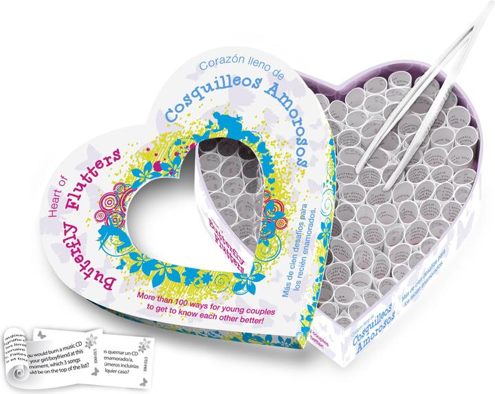 Image du produit tease & please Heart of Butterfly Flutters (coeur de papillon) (Divers, Anglais, Espagnol)