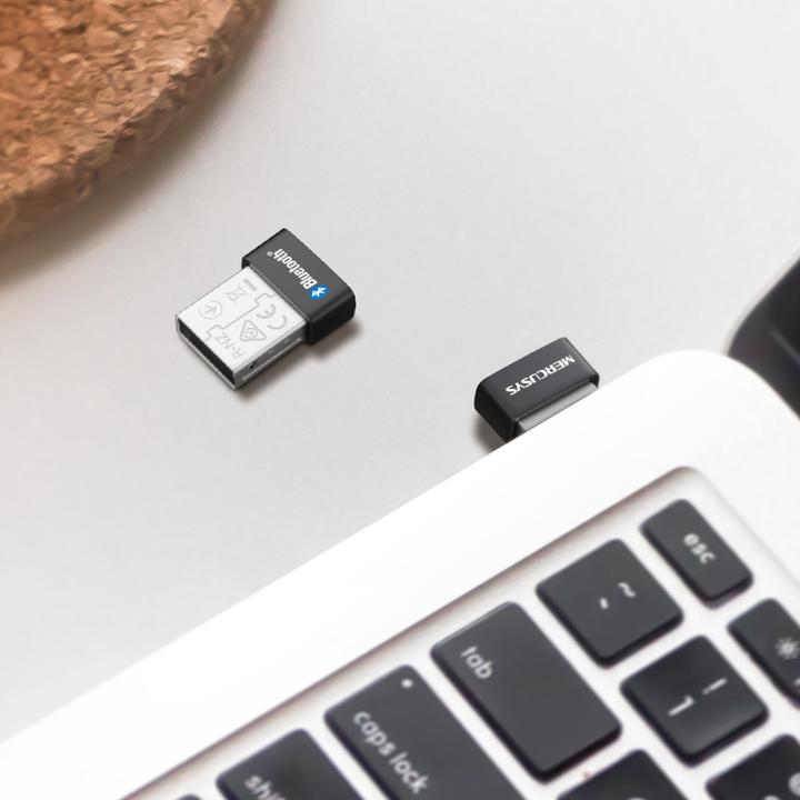Immagine prodotto Mercusys Adaptateur Bluetooth Nano USB modèle BT 5.3, 1 antenna interna USB 2.0 (Trasmettitore e ricevitore)