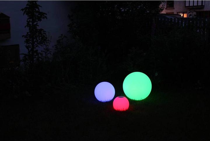 Immagine prodotto Megatron Lampada a sfera a batteria Litta S RGB/W BT-Laut. Ø25cm (40 lm)