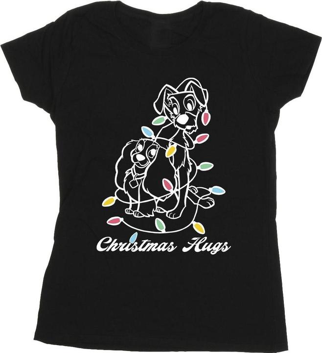 Produktbild Disney Lady And The Trump Christmas Hugs TShirt (S)