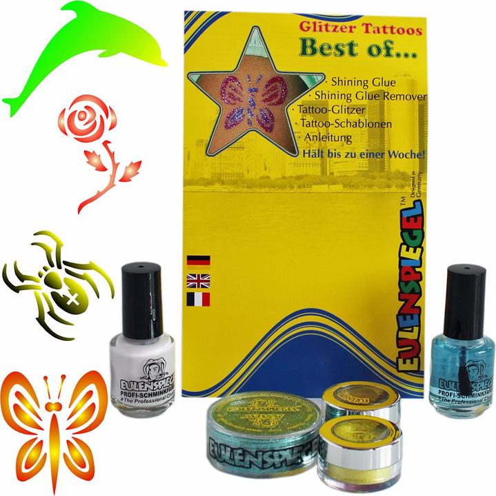 Produktbild Festartikel Müller Glitzer-Tattoo-Set