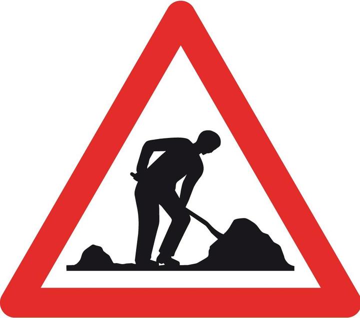 Actual product image Moravia Danger signal 1.14, R2, construction site