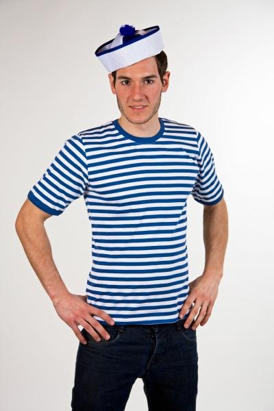 Produktbild Festartikel Müller Ringelshirt Kurzarm Für Matrosen Und Piraten (XL)