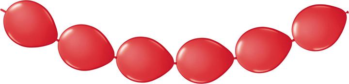 Produktbild Folat Rote Taste Luftballons (8 x)