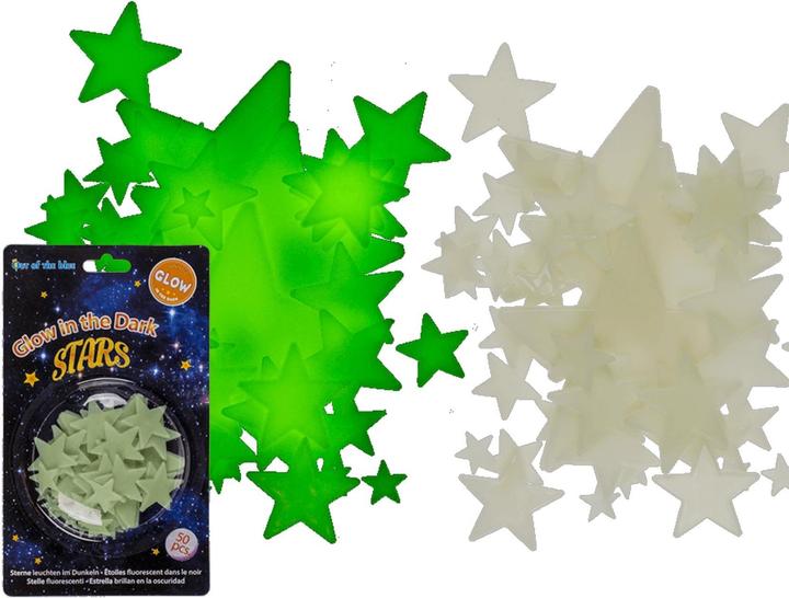 Fortura Adesivi stelle noctilucenti set da 50