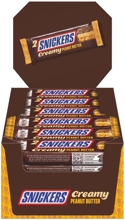 Actual product image Snickers Creamy Peanut Butter chocolate bar (876 g)