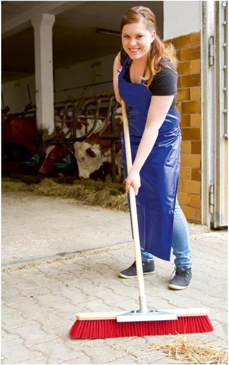 Actual product image Kerbl Large capacity broom with scraper edge