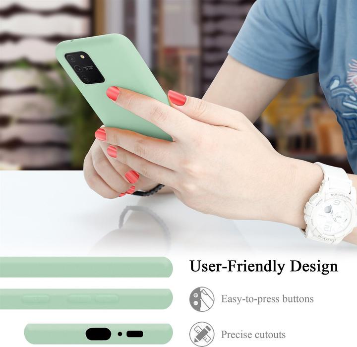 Actual product image Cadorabo TPU Liquid Silicone Case Cover (Samsung Galaxy A91, Samsung Galaxy S10 Lite)