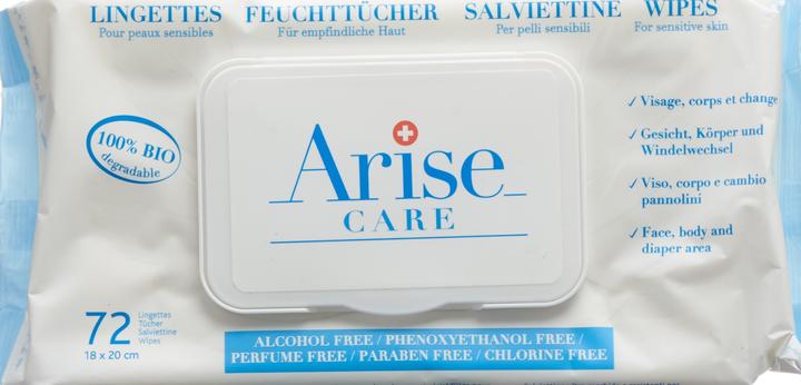 Produktbild Arise Feuchttücher (72 Stück)