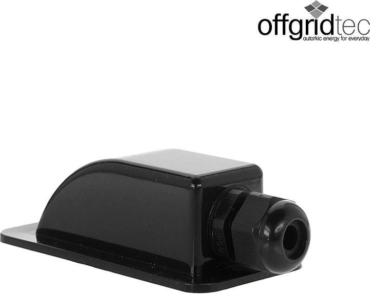 Produktbild Offgridtec Dachdurchführung 1-fach schwarz für Kabeldurchmesser 3-12mm