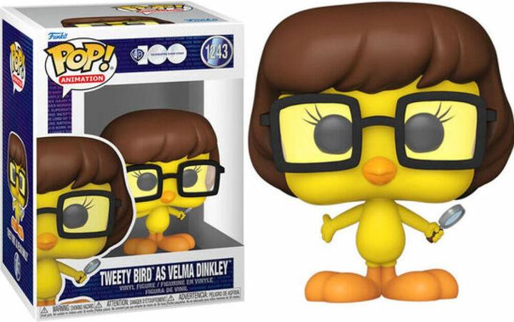 Actual product image Funko POP Looney Tunes Tweety Bird as Velma Dinkley